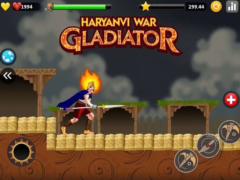 Haryanvi War Gladiator Game Screenshot
